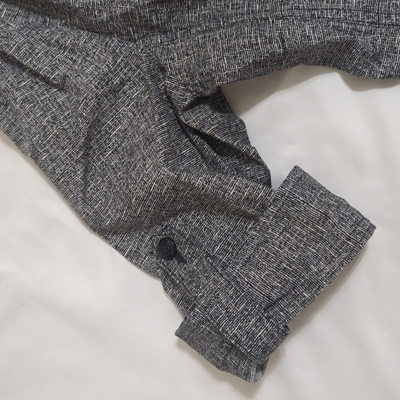 Express 3/4 Sleeve Tweed Look Cotton Blazer, Color Light Gray Size 12 - Picture 4 of 15